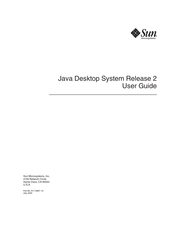 Sun Microsystems Java Desktop System Release 2 User Manual