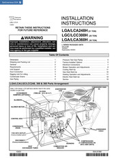 Lennox LCA248H Installation Instructions Manual