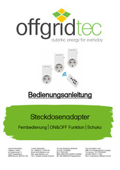 Offgridtec 8-01-020185 User Manual