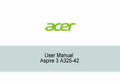 Acer Aspire 3 A325-42 User Manual