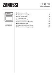 Zanussi ZOPEE6X3 User Manual