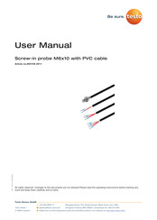 TESTO 803152 2011 User Manual