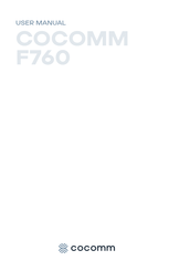 CoComm F760 User Manual