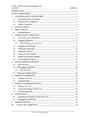 IMR 1100 Operator's Manual