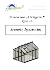 HOKLARTHERM Livingten L5 Assembly Instruction Manual