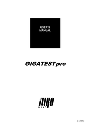 ILLKO GIGATESTpro User Manual