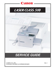 Canon LASER CLASS 510 Service Manual