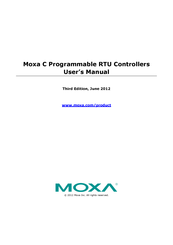 Moxa Technologies ioLogik W5348-HSDPA-C-T User Manual