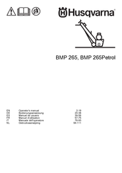 Husqvarna BMP 265 Operator's Manual