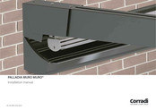 Corradi PALLADIA MURO MURO Installation Manual