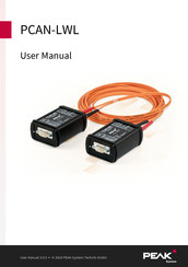 Peak PCAN-LWL User Manual