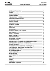 Mahindra XUV 500 2011 Repair Manual
