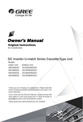 Gree GUHD36NS3GO Owner's Manual