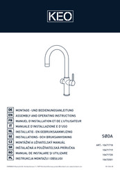 Keo SODA 10671718 Assembly And Operating Instructions Manual