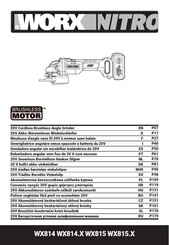 Worx Nitro WX814 Original Instruction
