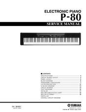 Yamaha P-80 Service Manual