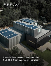 Sunflare ARRAY FLEX60-185W Installation Instructions Manual