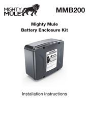 Mighty Mule MMB200 Installation Instructions Manual