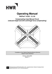 HWR 846060 Operating Manual