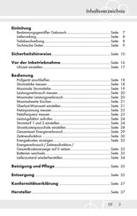 Hugo Brennenstuhl EM 240 DE 3698 Manual