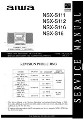 Aiwa NSX-S116HC Service Manual