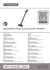 Parkside PUB 150 A1 Translation Of The Original Instructions