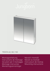 Jungborn TRENTA 100 Mounting Instructions