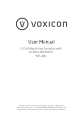 voxicon VXA-300 User Manual