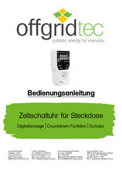 Offgridtec 8-01-020190 User Manual