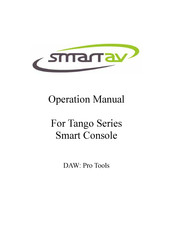 SmartAV Tango Series Operation Manual