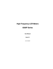 NBN 6500P Series User Manual