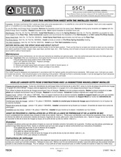 Delta Cer-Teck 55C1 Series Instruction Sheet