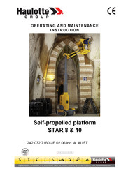 Haulotte Group STAR 10 Operating And Maintenance Instructions Manual