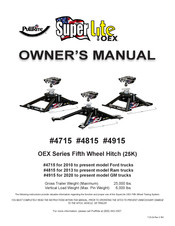 PullRite 4815 Owner's Manual