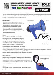 Pyle PMP33SL User Manual