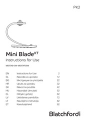 Blatchford Mini BladeXT Instructions For Use Manual