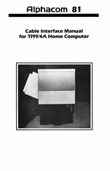 Alphacom 81 Manual
