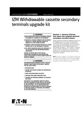 Eaton IZM Instructional Leaflet