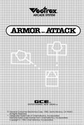 GCE Vectrex ARMOR ATTACK Manual