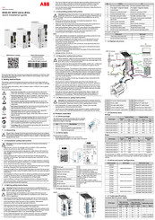 Abb E530-EC Quick Installation Manual