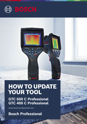 Bosch GTC 600 C Professional How To Update Firmware