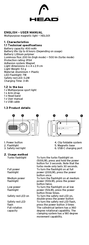 HEAD HDLG01 User Manual