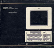 IBM 3290-2 Operator's Manual