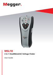 Megger MSL10 User Manual