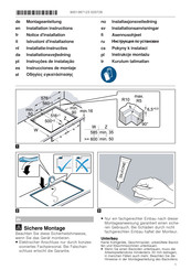 Bosch PKN601DV1M/01 Installation Instructions Manual