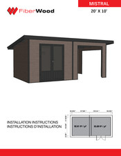 FIberWood MISTRAL 20X10 Installation Instructions Manual