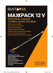 Batavia MAXXPACK 12 V BT-CBT004 Operating Instructions Manual