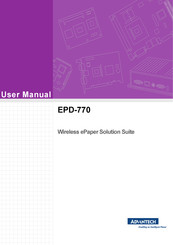 Advantech EPD-770-102 User Manual