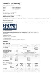 Ideal Boilers 41-395-37 Installation And Servicing