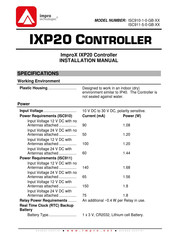 impro technologies ImproX IXP20 Installation Manual